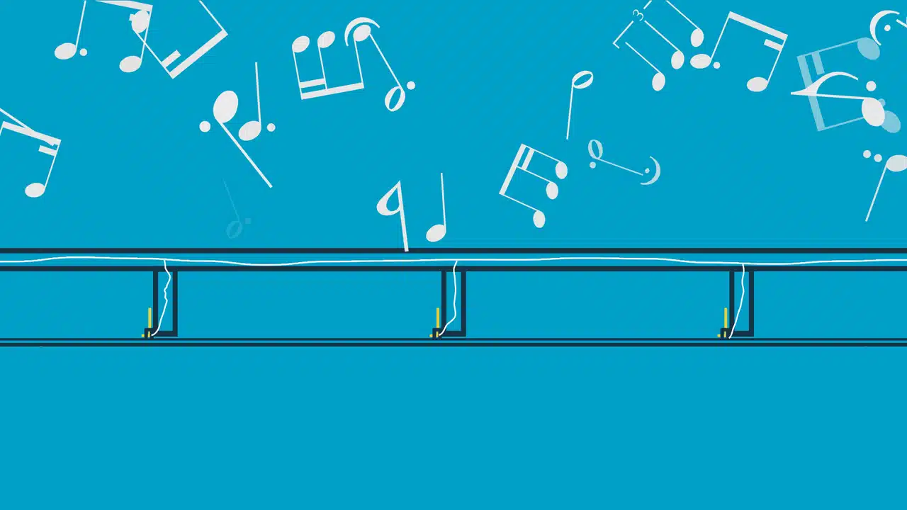 Soundproof ceiling Iso-Mount