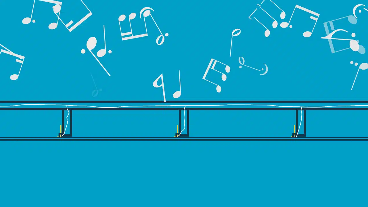 Soundproof ceiling Iso-Mount Type1