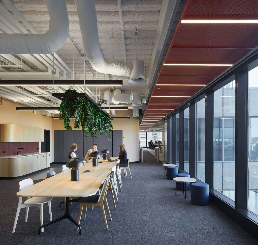 SonaSpray K-13 acoustic ceiling spray (ph: by Hufton+Crow)