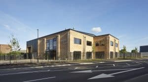 Oscar Acoustics' new HQ - The Oscar Innovation Centre, Halling, Kent. ©Hufton+Crow