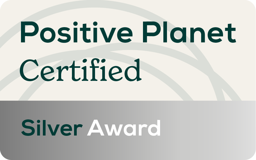Oscar Acoustics Positive Planet Certified for Sustainability